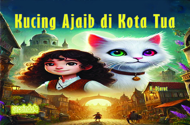 Sampul buku Kucing Ajaib di Kota...
